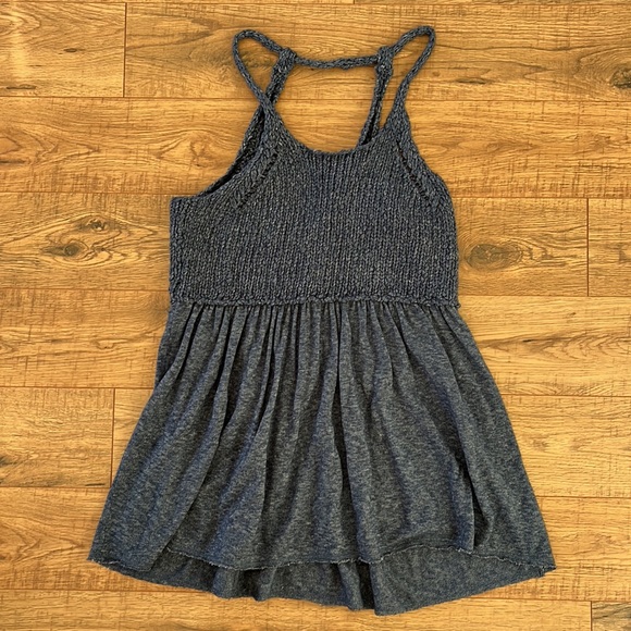 Free People Navy Textured Tunic - Picture 5 of 10